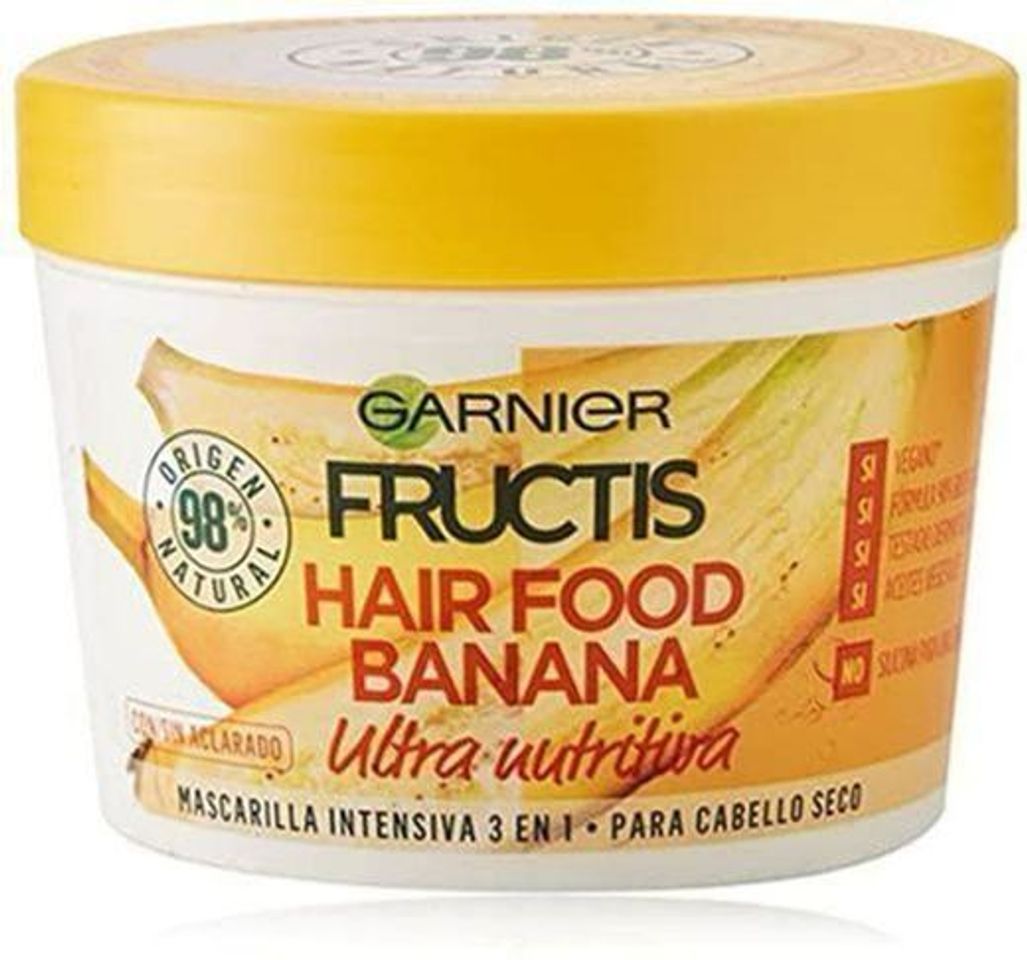 Belleza Garnier Fructis Hair Food Banana Mascarilla 3 en 1