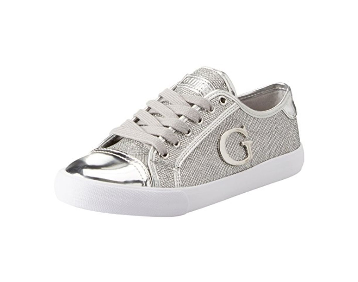 Social Guess Footwear Active Lady, Zapatillas para Mujer, Plateado