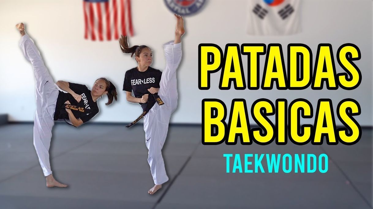 Moda 4 PATADAS BASICAS DE TAEKWONDO - YouTube