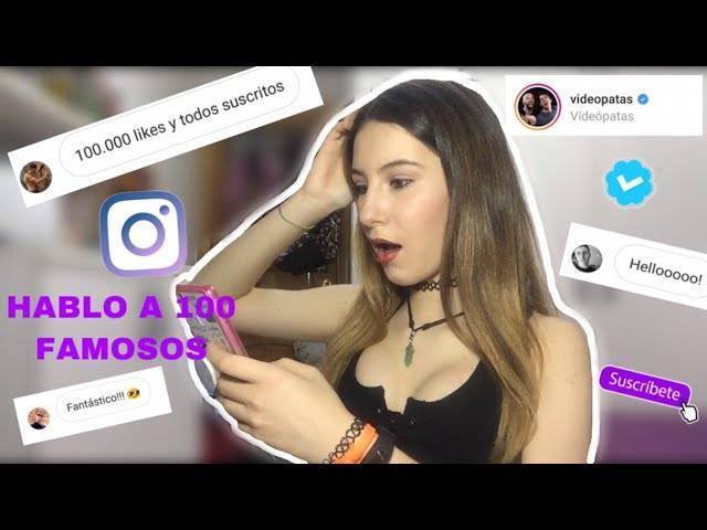 Fashion Hablo a 100 famosos y me contestan 