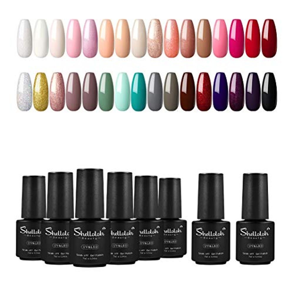 Moda Esmalte Semipermanente de Uñas en Gel UV