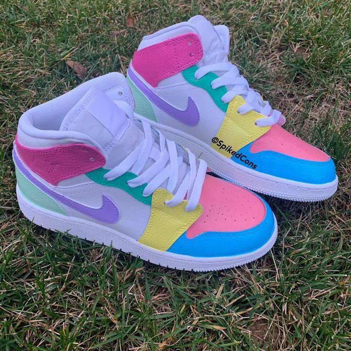 Fashion air force 1 pink purple B