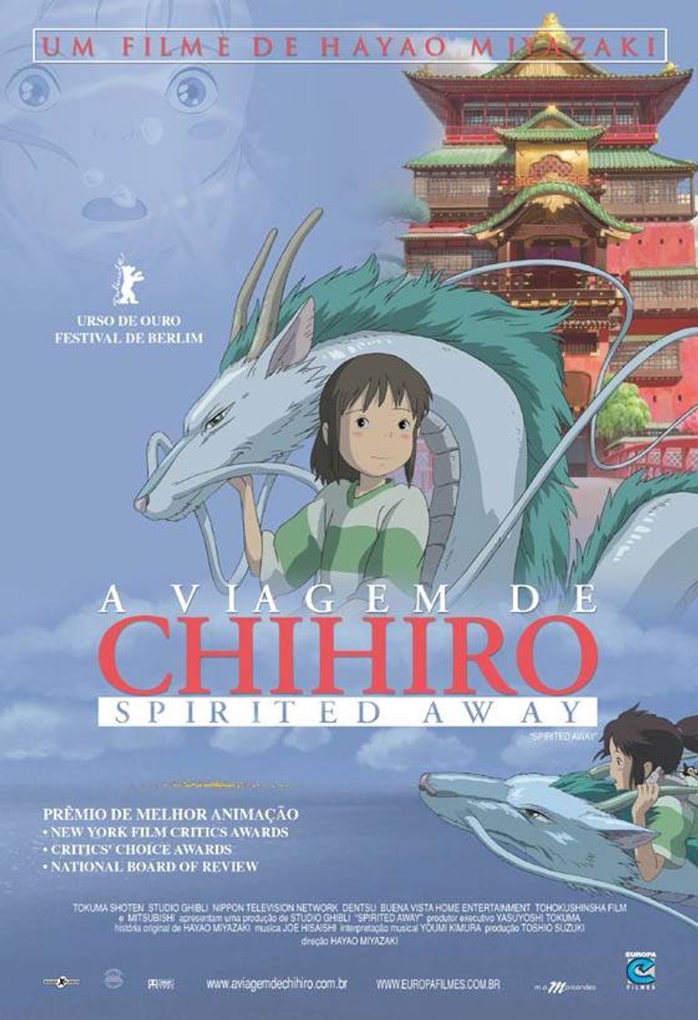 Películas A viagem de chihiro (dublado)