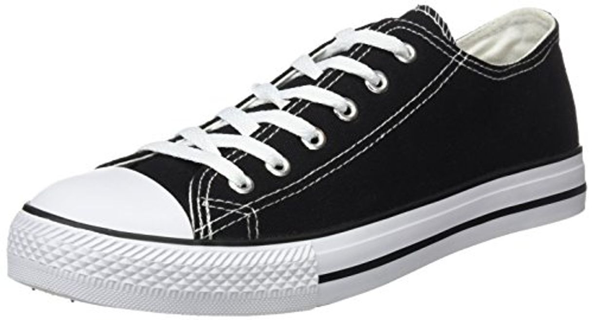 Fashion Beppi Canvas Shoe, Zapatillas de Deporte para Hombre, Negro