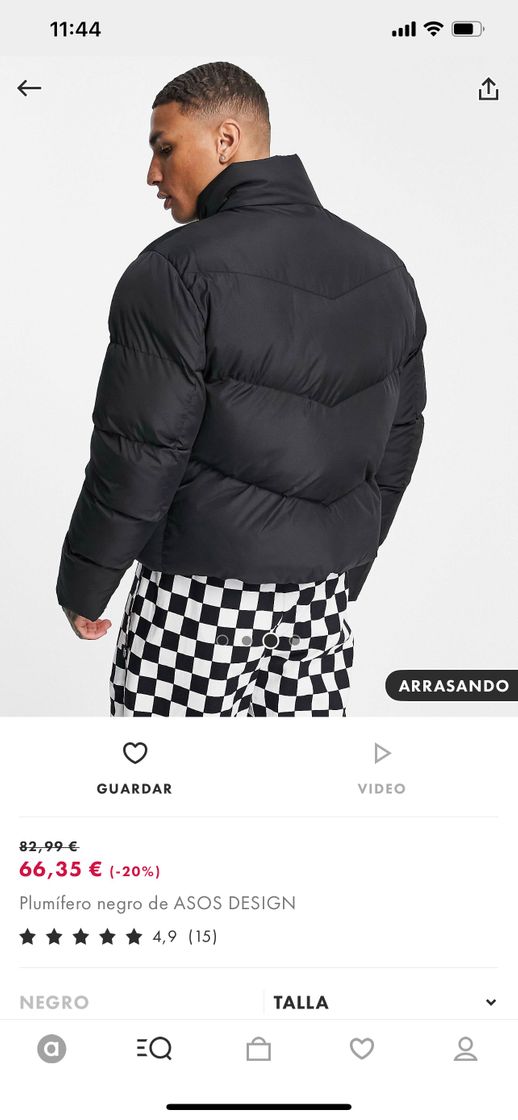 Moda Puffer Negra