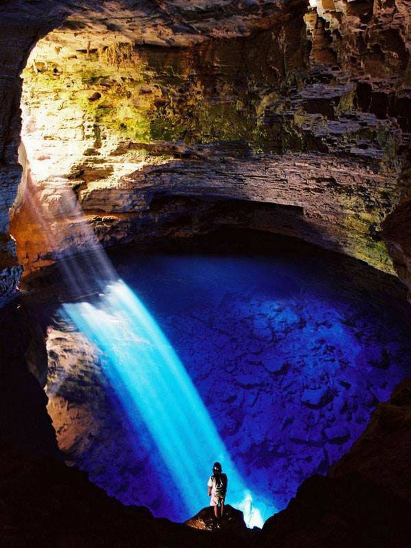 Lugares Poço Azul, Chapada Diamantina, BA