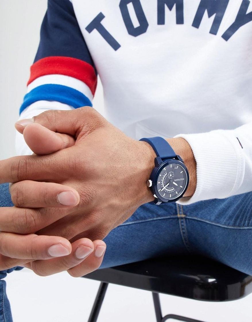 Producto Tommy Hilfiger Reloj Analógico para Hombre de Cuarzo con Correa en Silicona