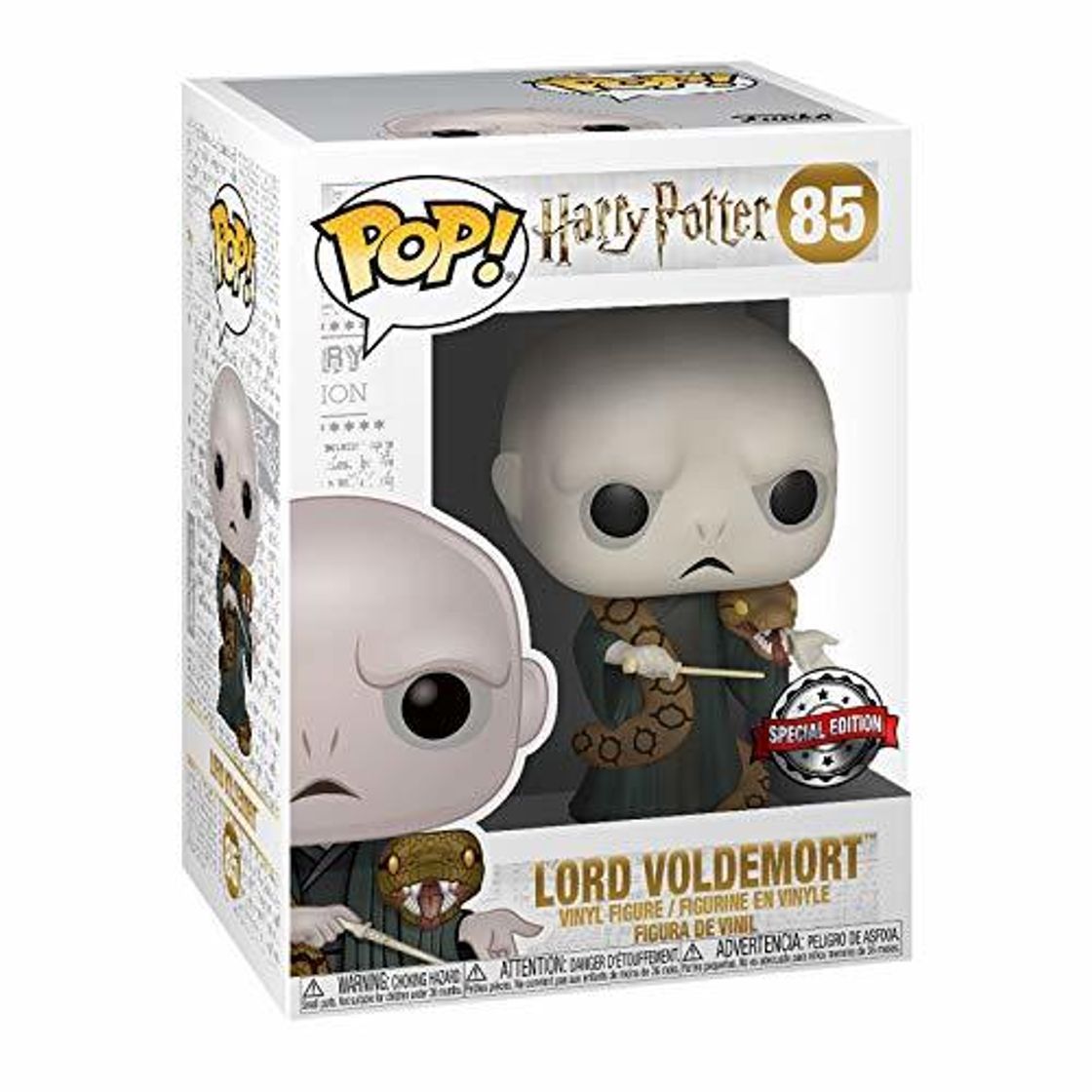 Juego Funko Figura de Harry Potter Lord Voldemort con Nagini Pop No