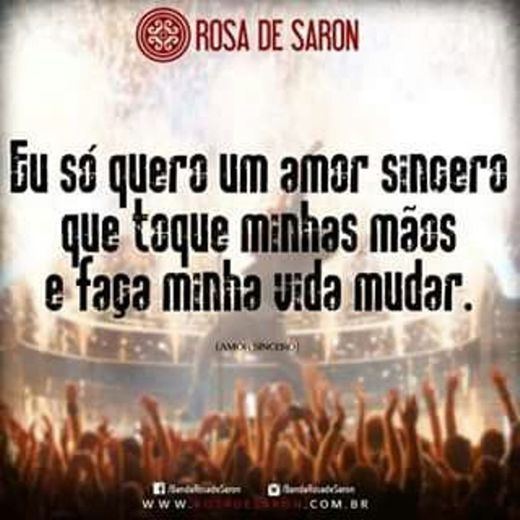 Amor Sincero - Rosa de Saron 