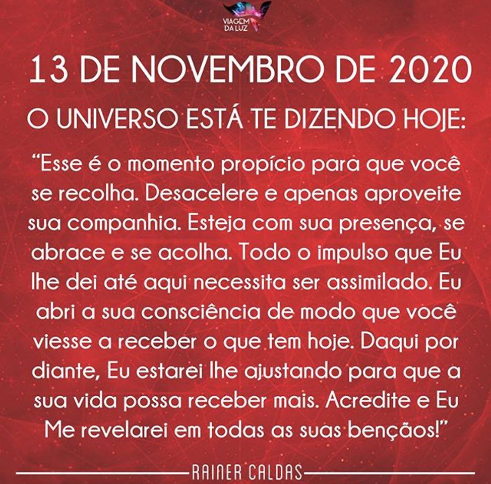 Social Mensagem do Universo ✨ 