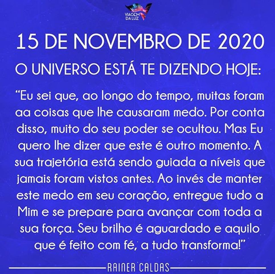 Social Mensagem do Universo 