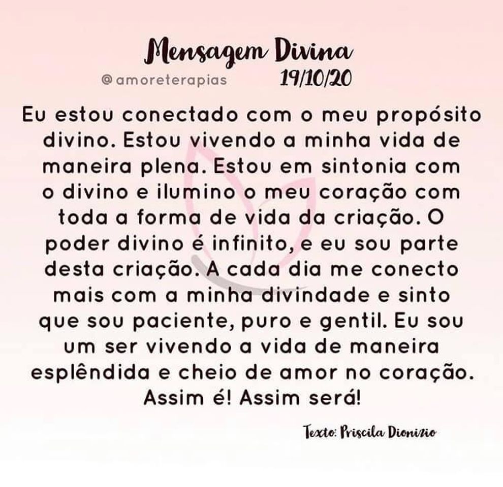 Social Mensagem do Dia ✨ 