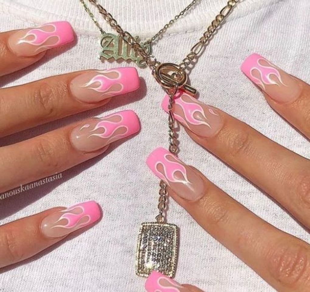 Moda inspiração de design de unhas 💕