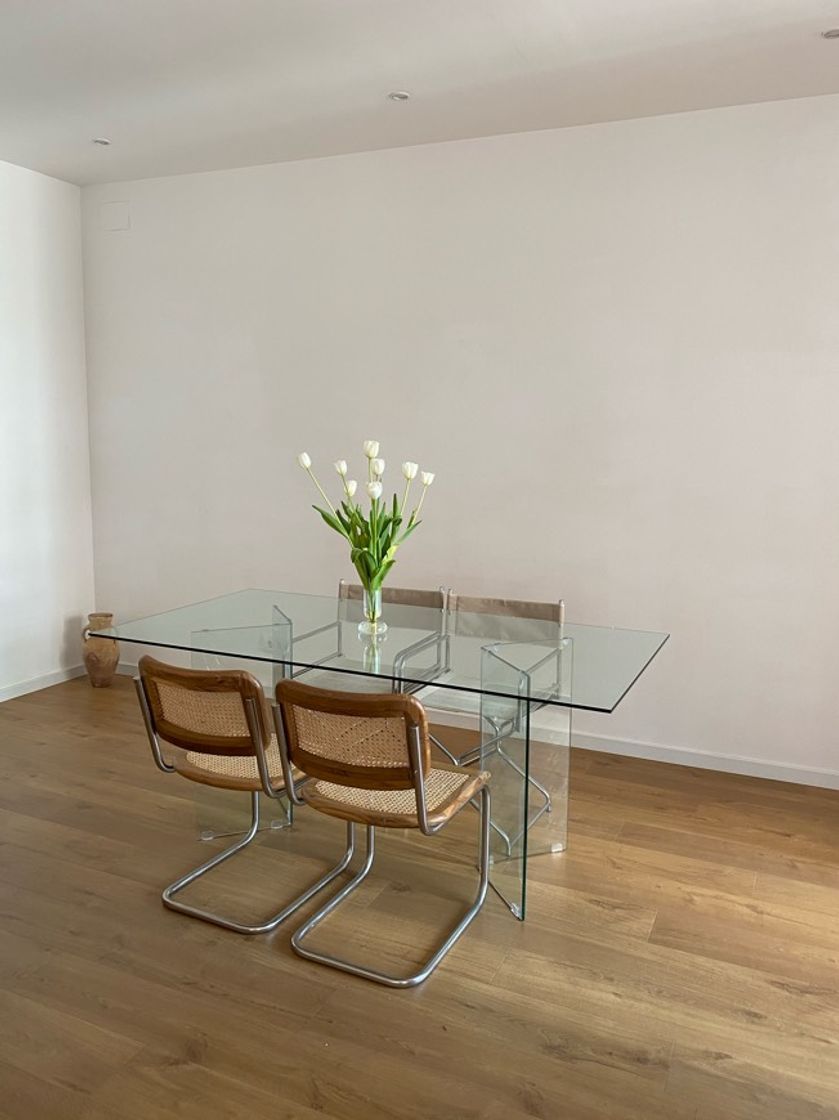 Moda Mesa de cristal Kave home