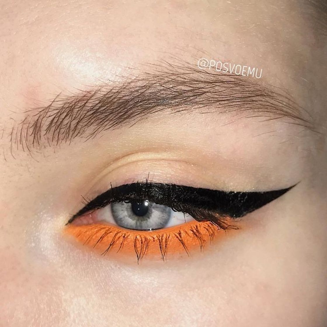 Moda makeup orange 🧡