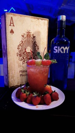 Drinks vodka-morango 🍓🍹