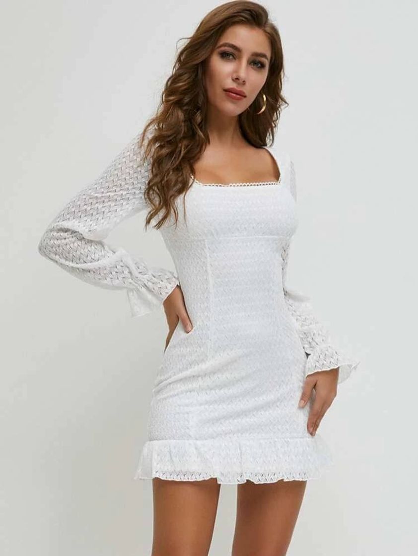 Moda Vestido Branco 