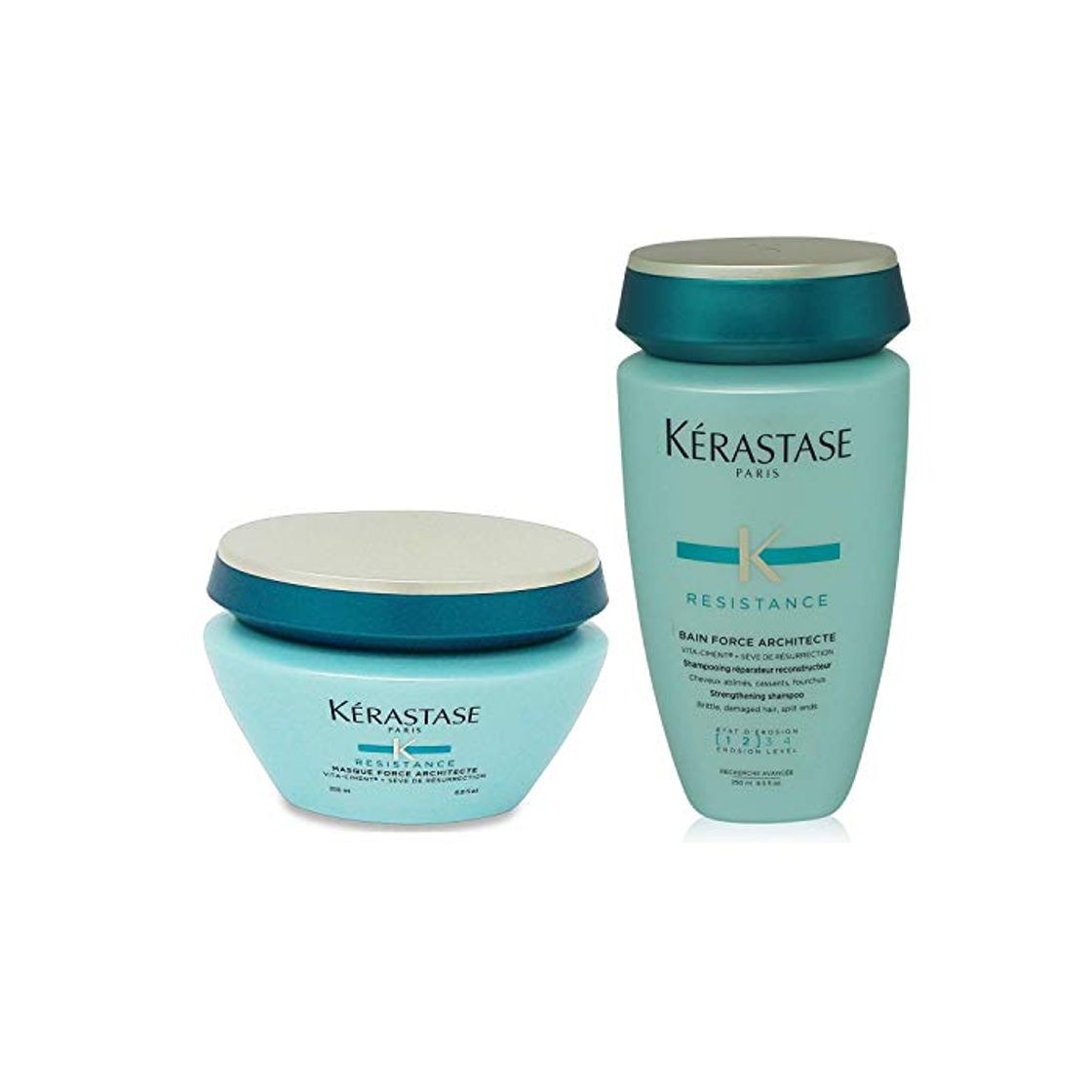 Belleza Kerastase Résistance Bain Force Architecte 250ml Masque Force Architecte 200ml