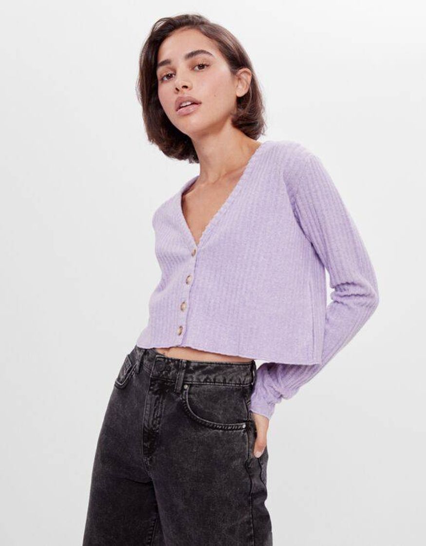Chaqueta punto bershka