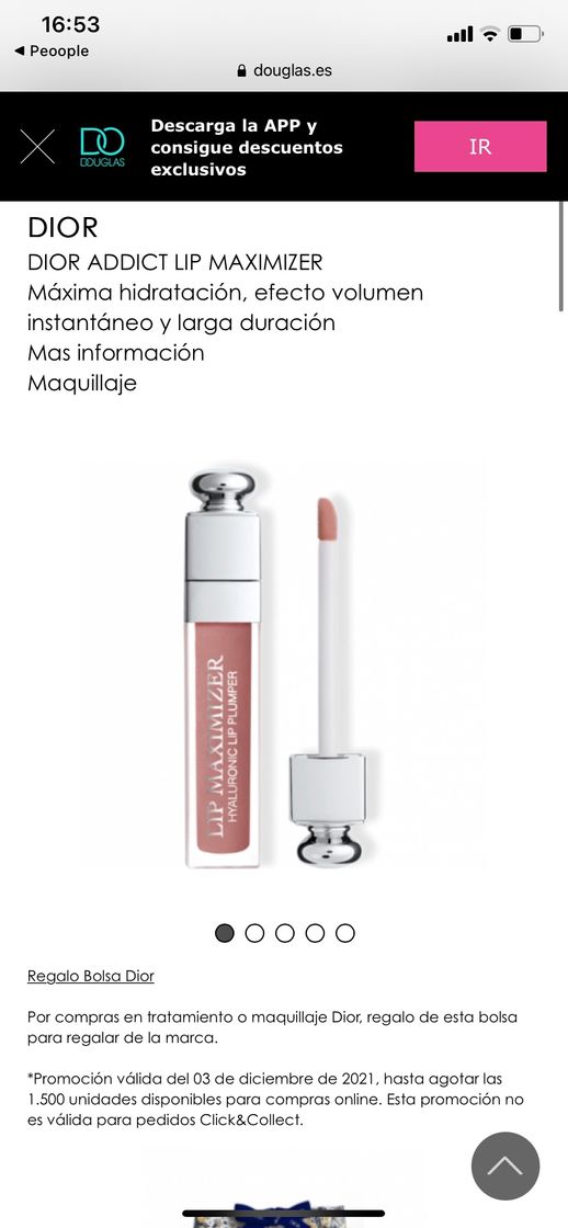 Beauty Lip voluminizador dior 