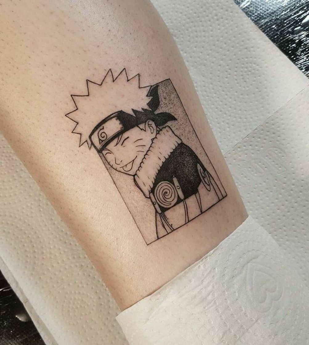 Moda Tatuagem de Naruto 