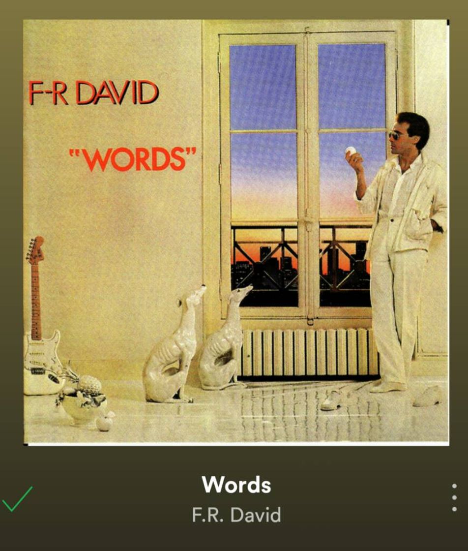 Canción Word's