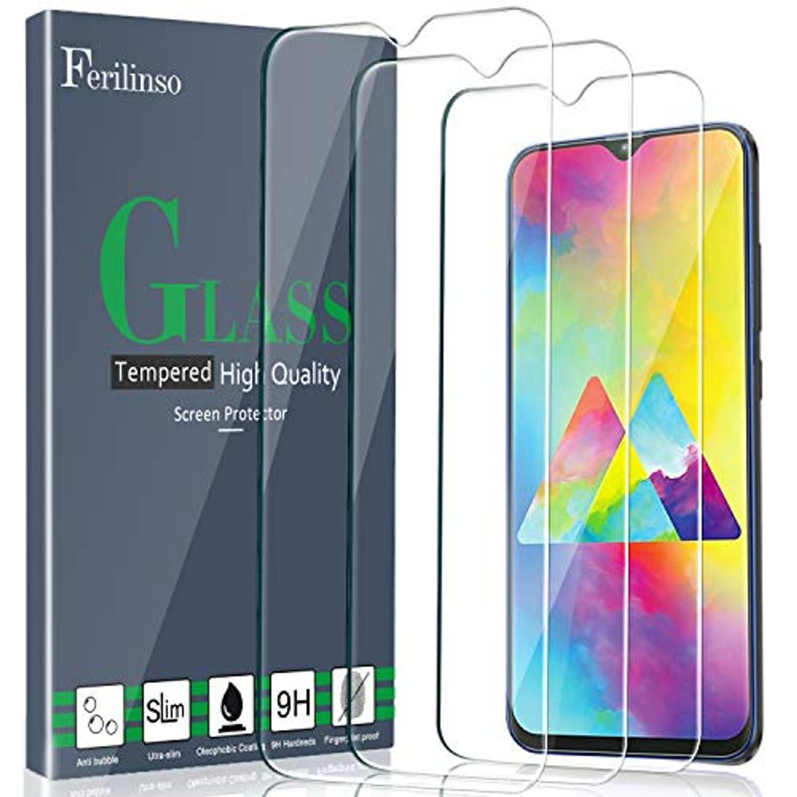 Producto Ferilinso Cristal Templado para Samsung Galaxy M20