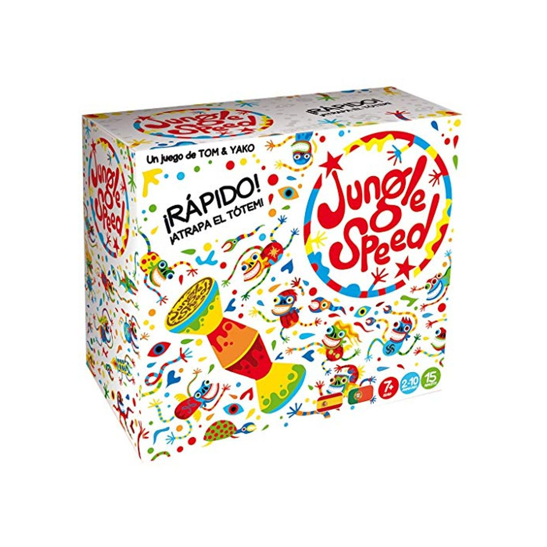 Producto Asmodee Jungle Speed Skawk - Español, Edición 2019