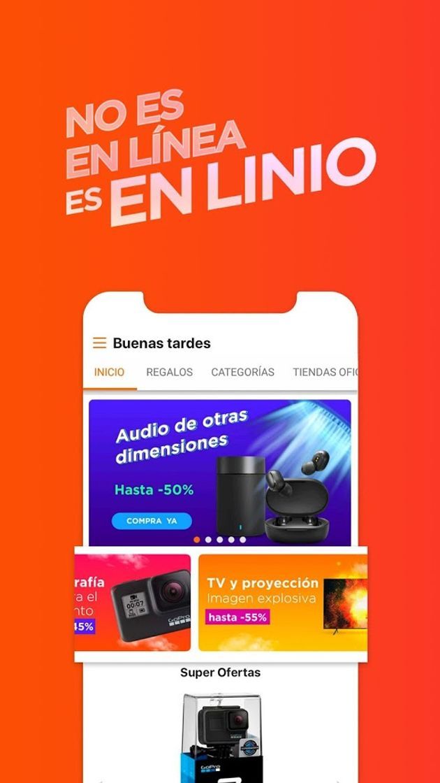 App Linio - Compra en línea