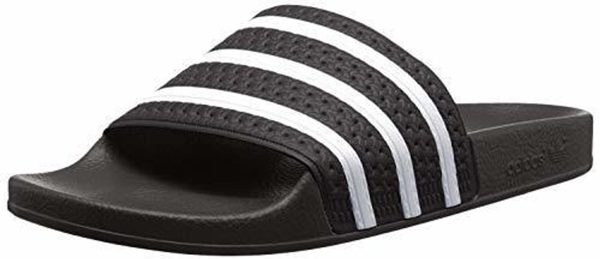 Social adidas Adilette Chanclas Hombre, Negro