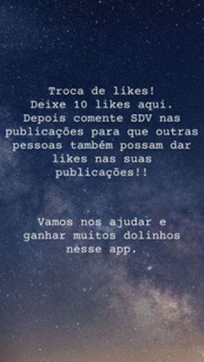 troca de likes 🔁