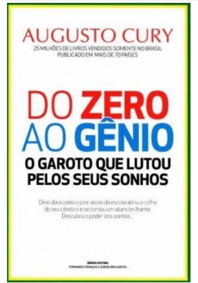 Book Livro: Do zero ao gênio.