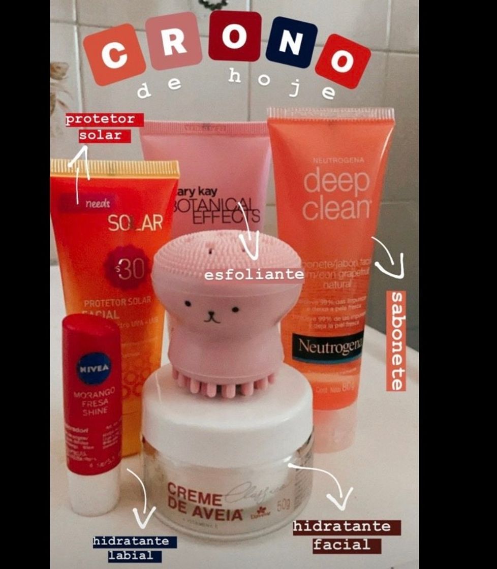 Social Produtos de limpeza facial 