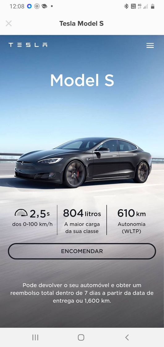 Product Tesla Model S