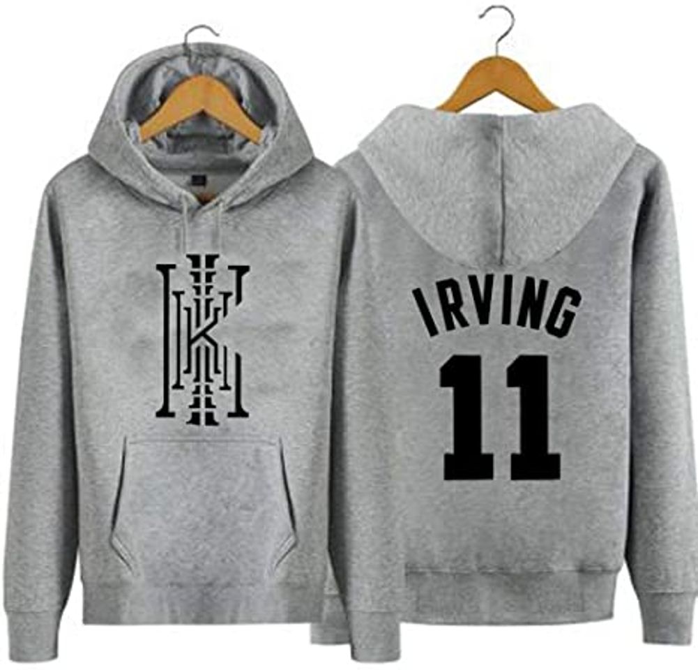 Moda LJA Kyrie Irving Sudadera de Baloncesto con Capucha