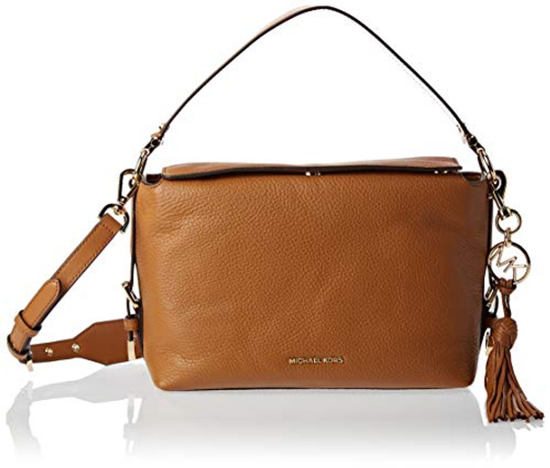 Product Michael Kors Satchel, Bolso Bandolera para Mujer, Marrón