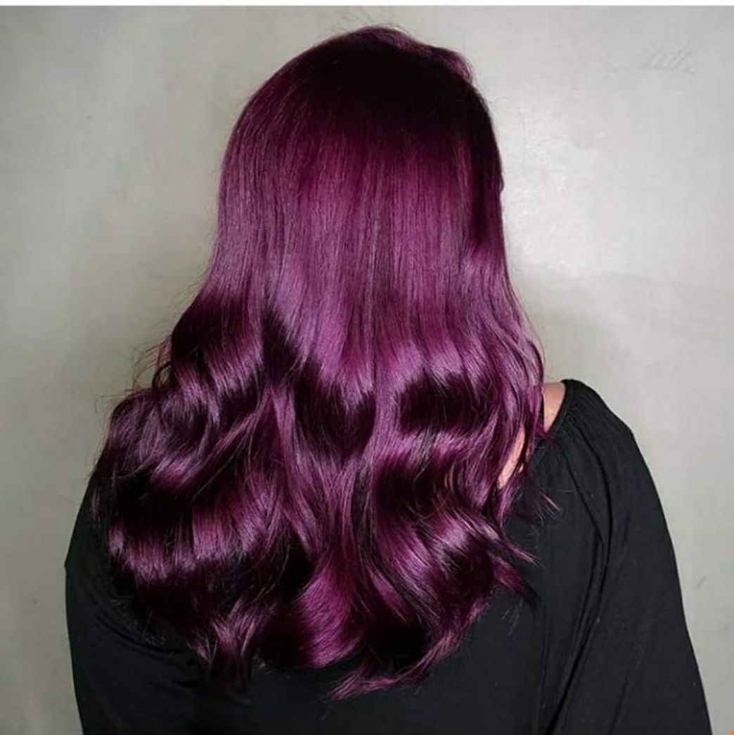 Fashion Inspiração Cabelo cor Marsala