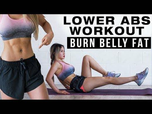 10 Min Lower Abs Workout | BURN Lower Belly Fat - YouTube