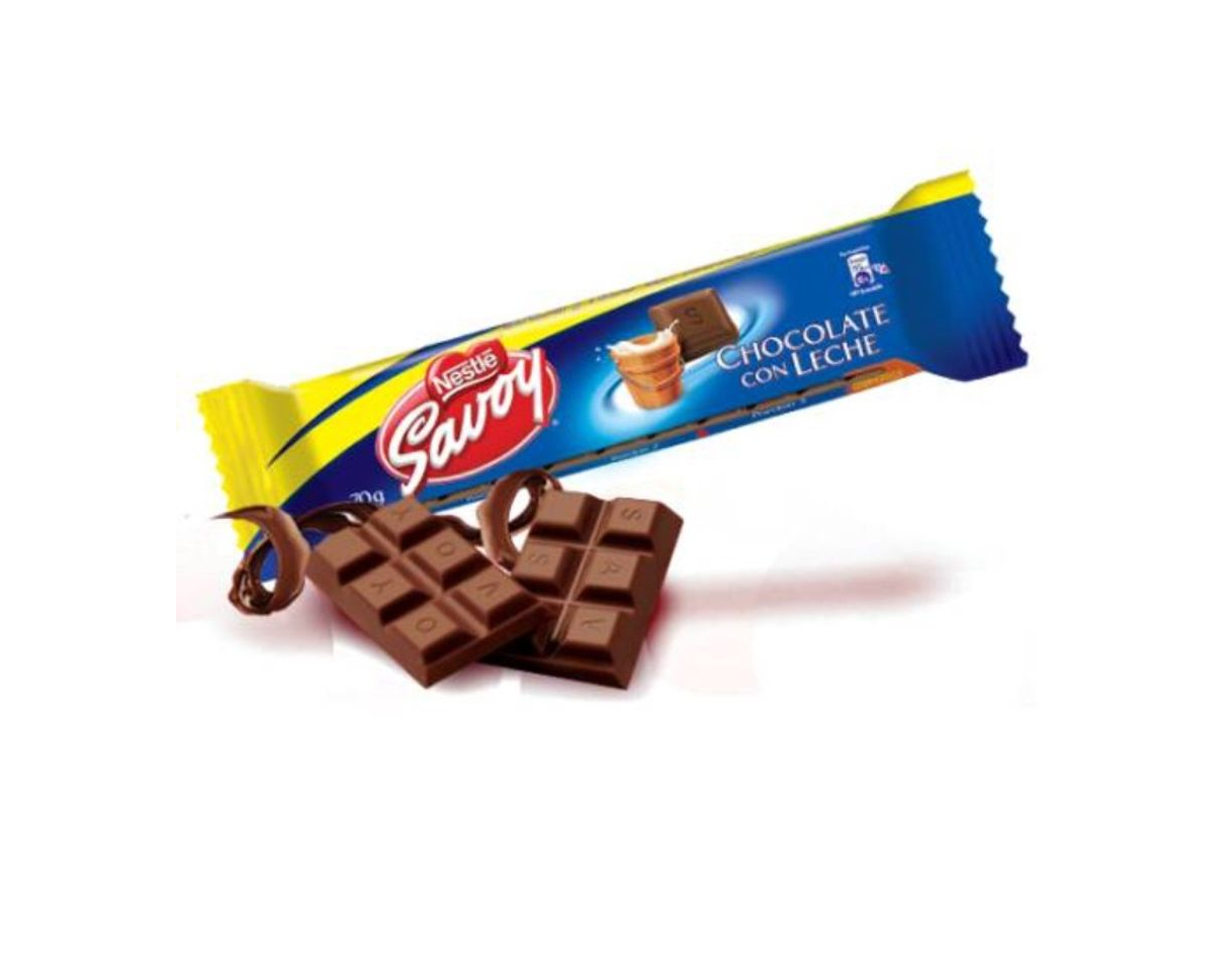 Social SAVOY CHOCOLATE DE LECHE 12 Unidades de 30 gr