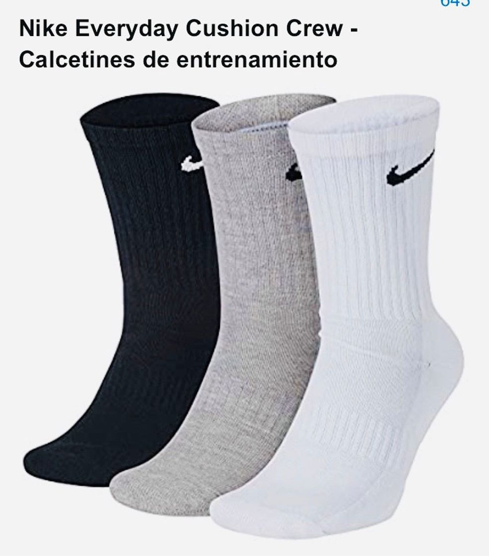 Social Nike U Nk Everyday Cush Crew 3pr Calcetines