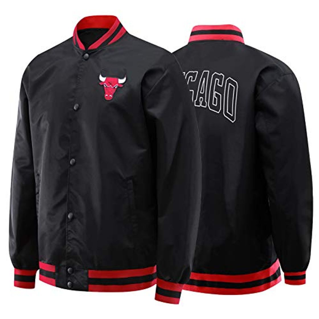 Fashion Chicago Bulls Chaquetas de baloncesto para hombre