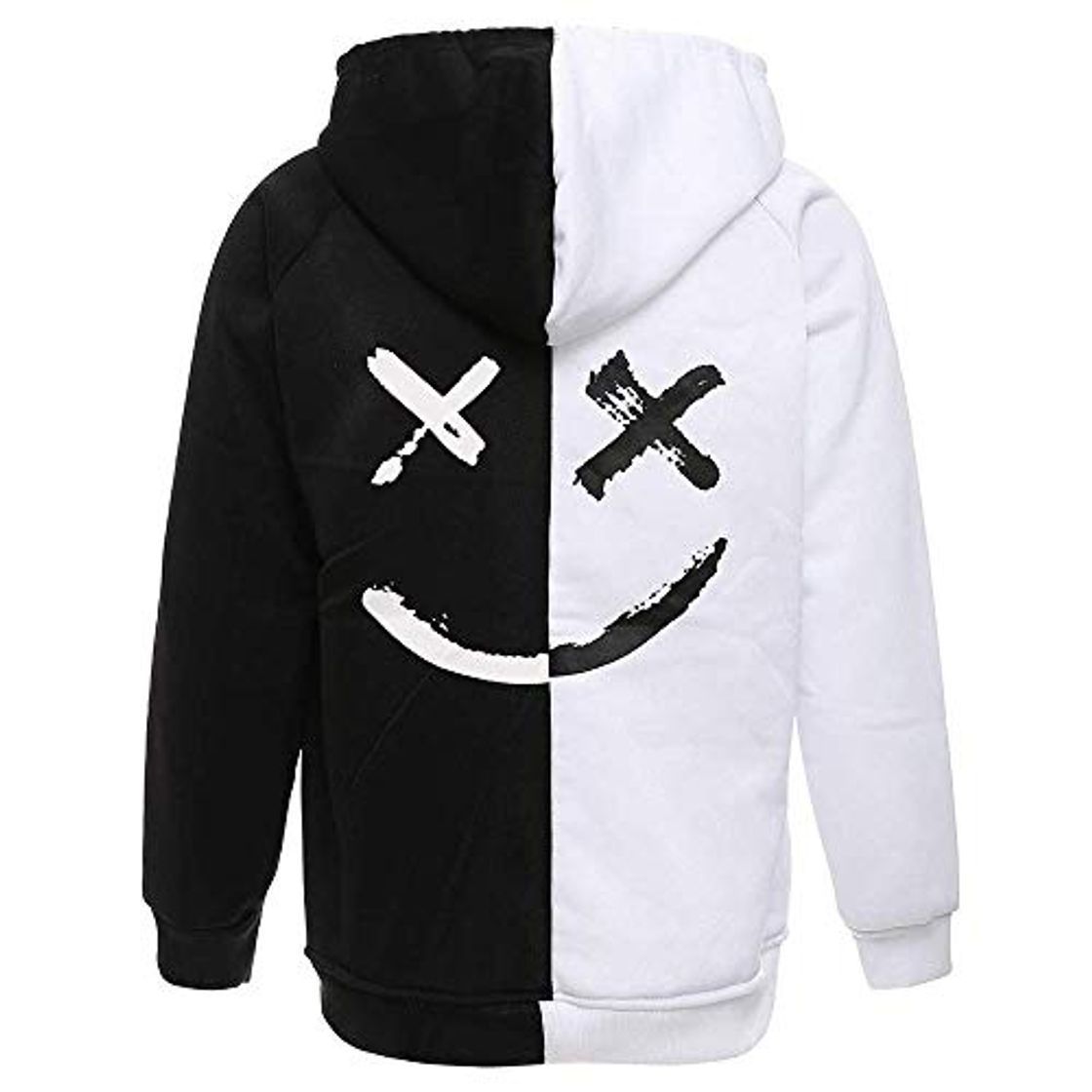 Social XIAOYAO Hombre Sudadera con Capucha Deportiva Manga Larga Hoodie Casual Camisa de