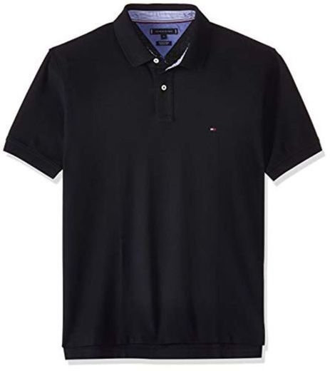 Tommy Hilfiger Core Hilfiger Regular Polo, Negro