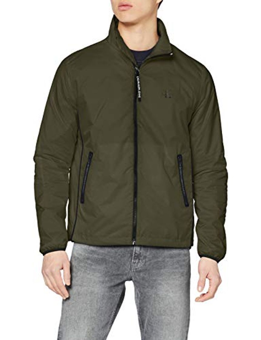 Moda Calvin Klein Nylon Harrington Chaqueta