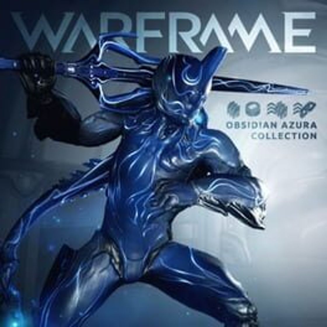 Videogame Warframe: PS4 Obsidian Azura Collection