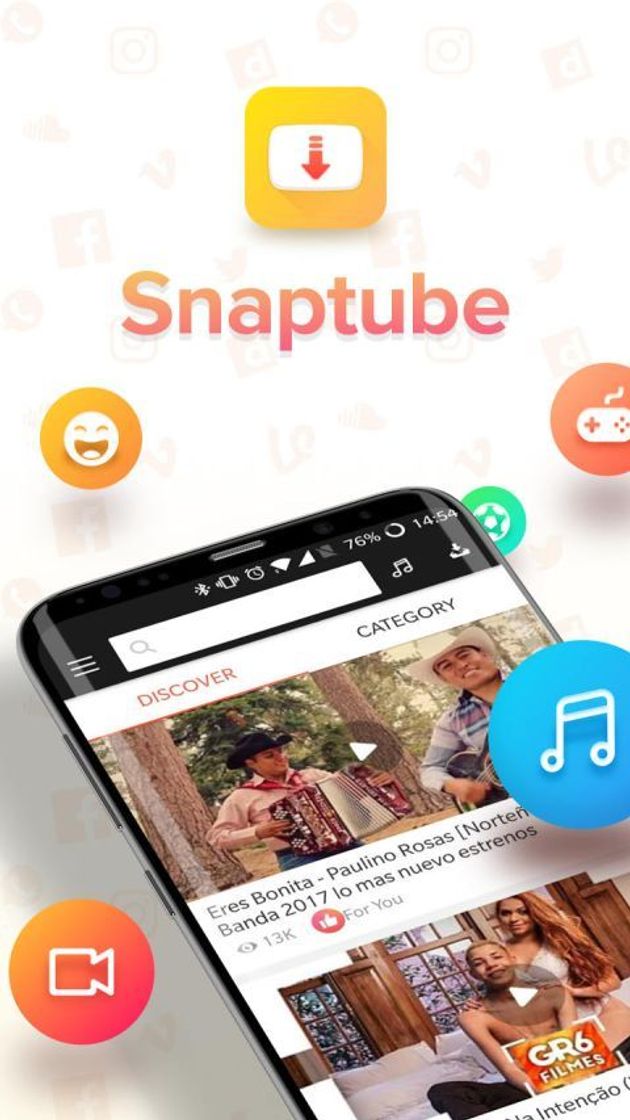 Snaptube una app
