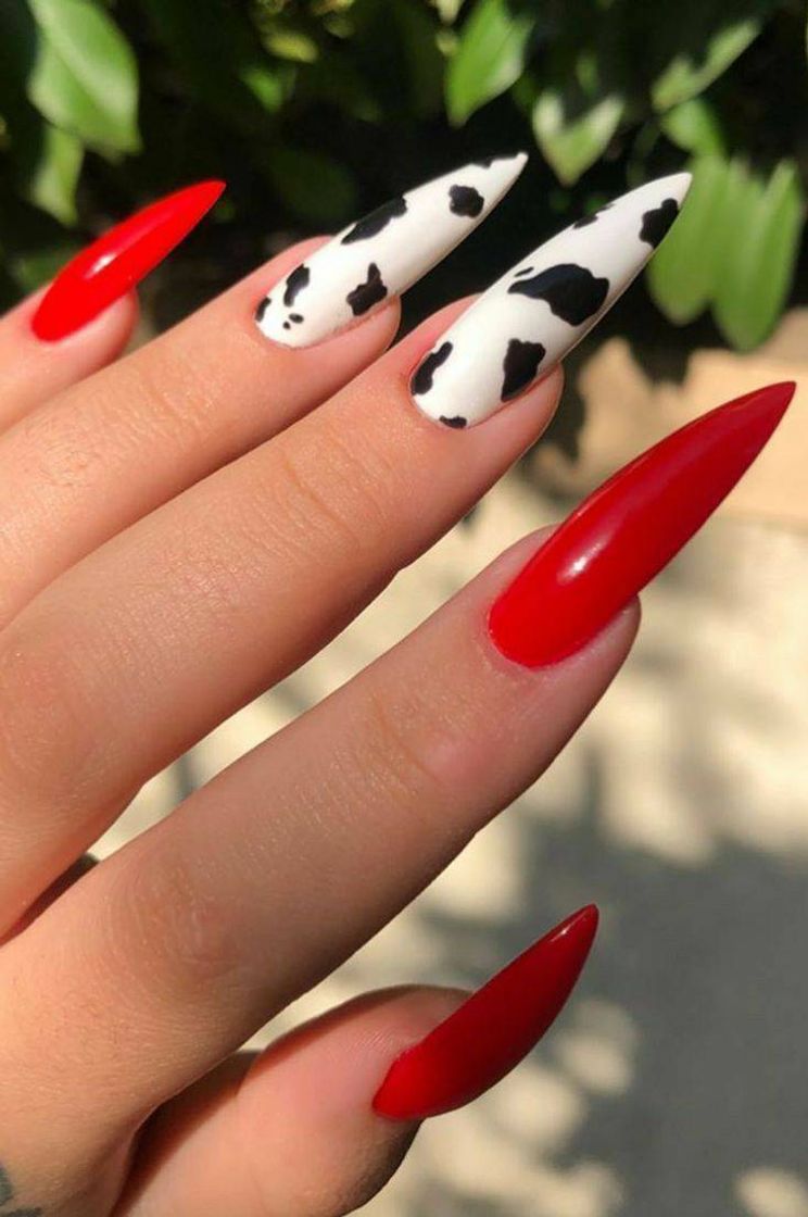 Fashion Nail vermelho