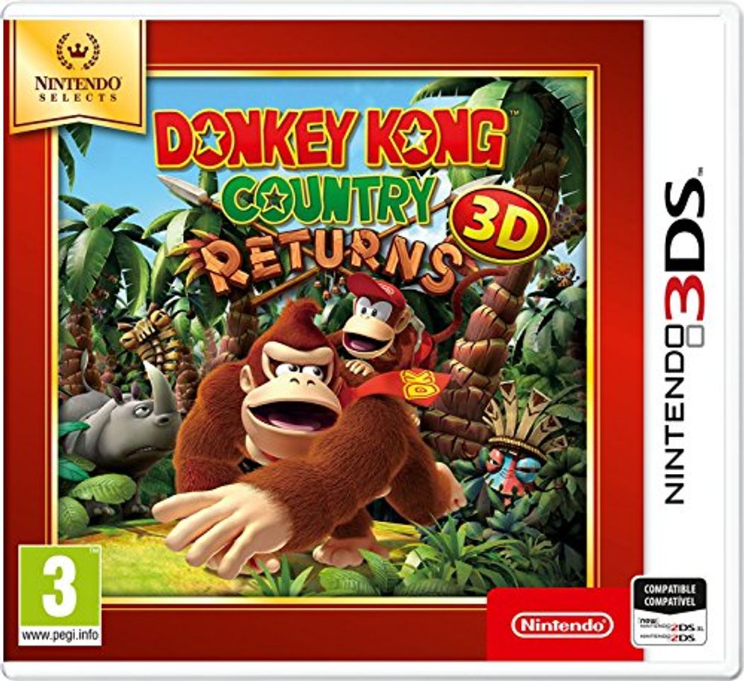 Electrónica Donkey Kong Country Returns 3D SELECTS