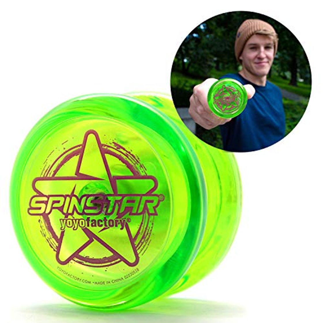 Products YoyoFactory SPINSTAR Yo-Yo - Verde