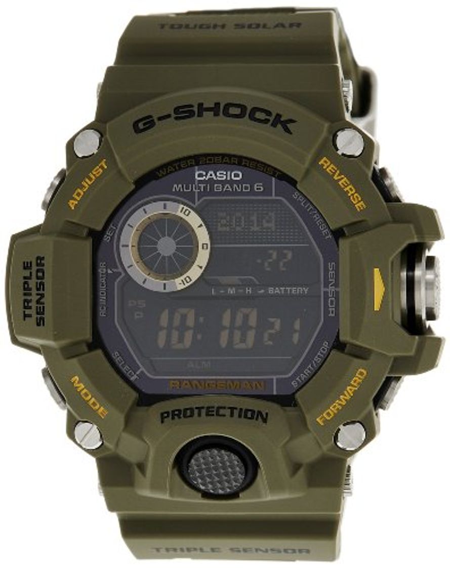 Fashion Casio Malla Me Up Watch G-SHOCK RANGEMAN EDICIÓN ESPECIAL Japan Reloj